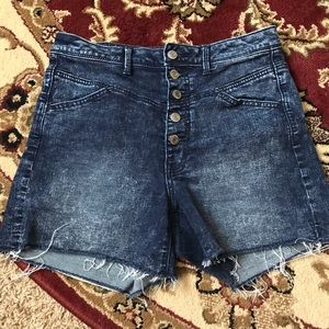 American eagle super stretch 10 high rise short